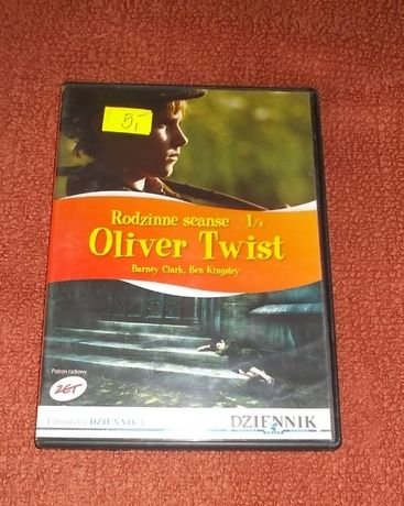 Oliver Twist - film DVD z cyklu "Rodzinne seanse" -125 minut