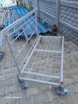 Wózek transportowy platforma czterokołowy