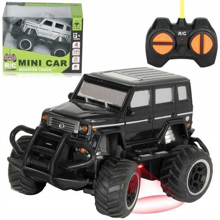 Auto zdalnie sterowany Monster Truck samochodzik-zabawka 1:43 RC