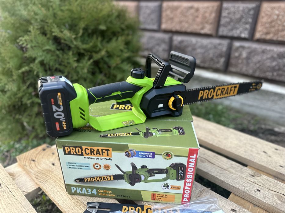 Акумуляторна пила Procraft Pka 34 (різні комплектації)