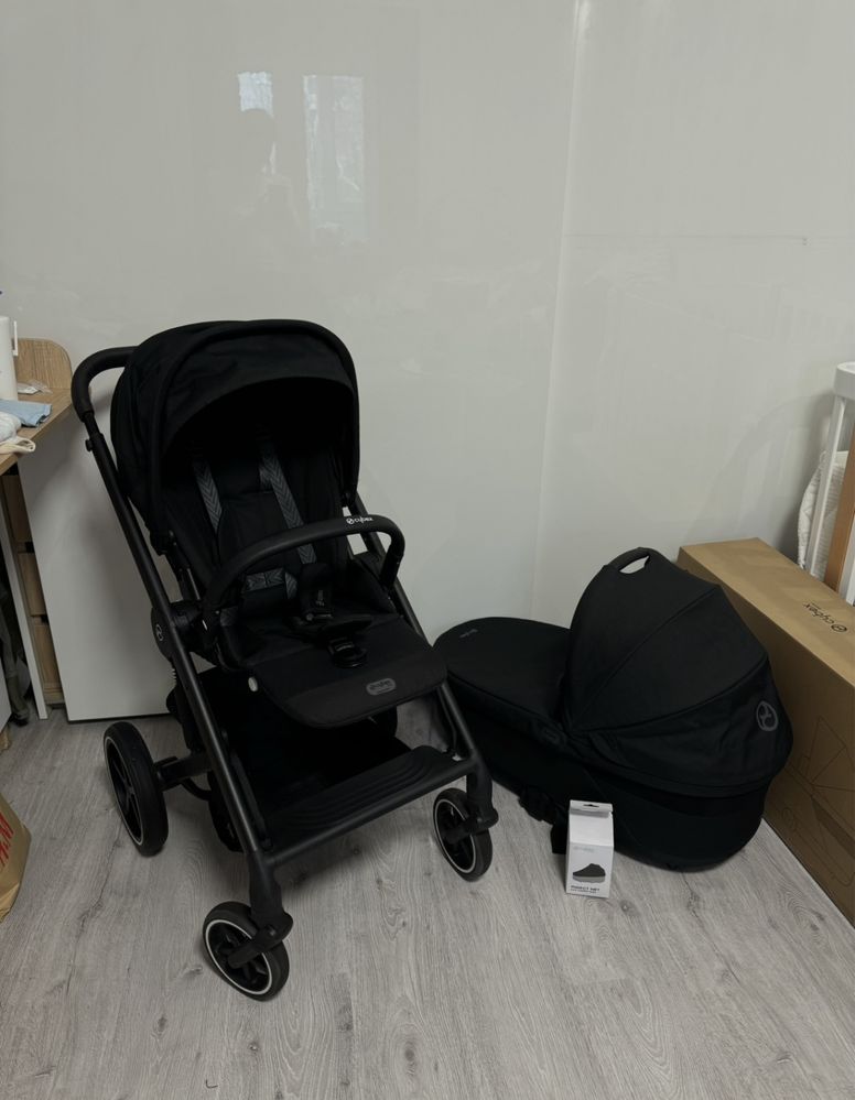Cybex Balios S Lux Moon Black 2 в 1 2023 р