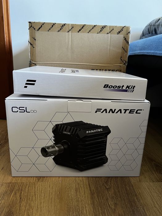 Fanatec CSL DD 8nm Boost Kit Gwarancja do 05.2025 JAK NOWA!