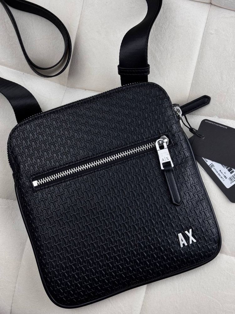 ОРИГІНАЛ | Armani Exchange Армани EA7 сумка месенджер мужская чоловіча