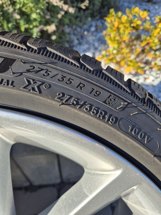 Koła zimowe Jaguar 19" komplet oryginalne stan bardzo dobry z oponami