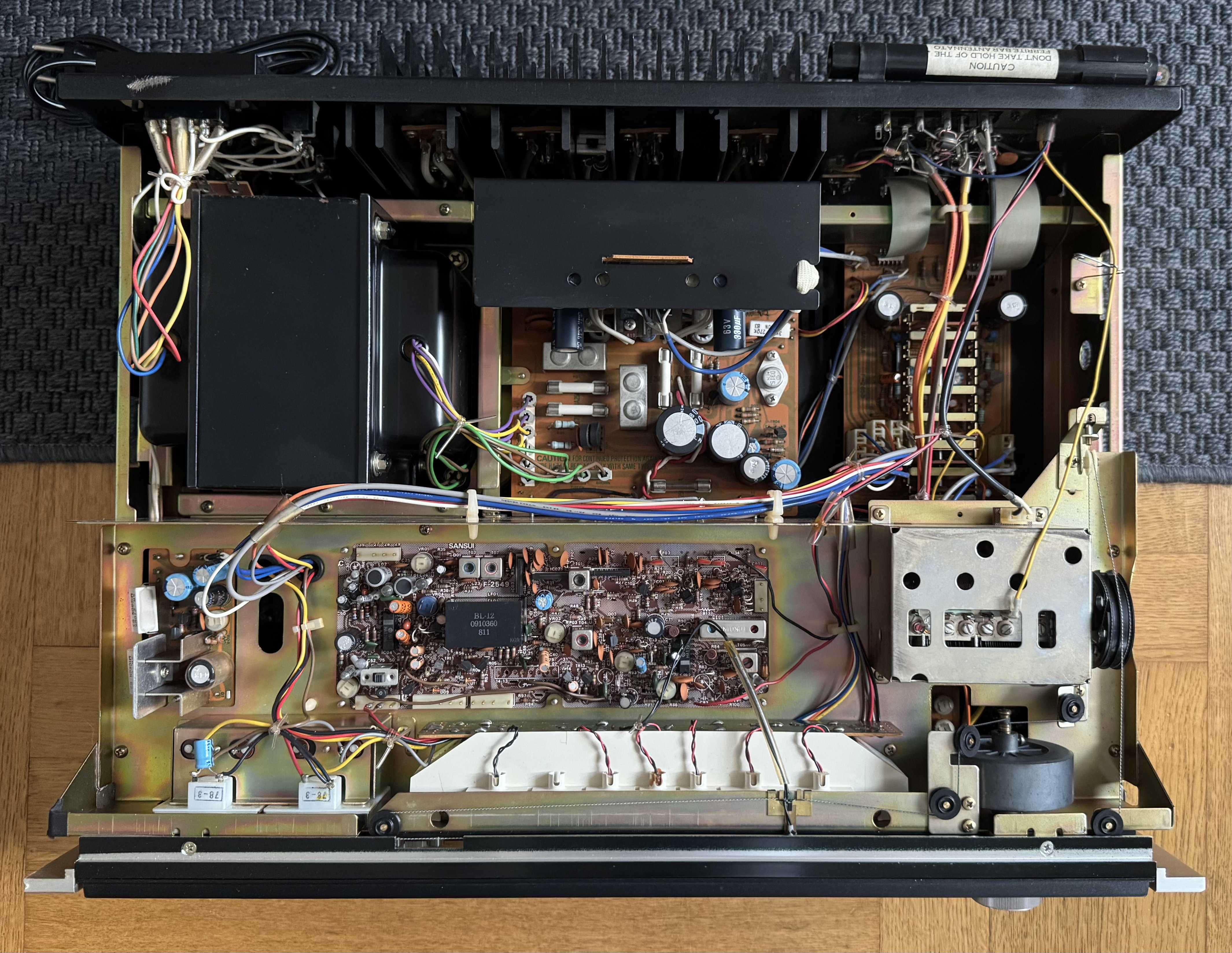 Sansui 9090DB – legendarna bestia z lat 70. - 100% oryginał - Japan !