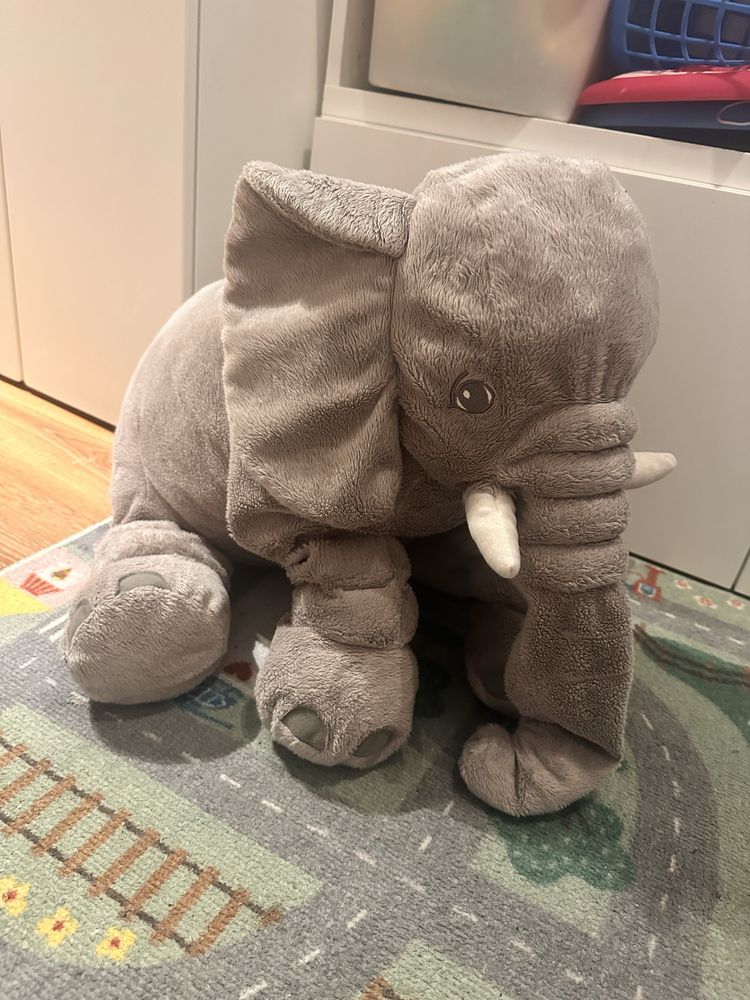 Pluszak słoń ikea JÄTTESTOR