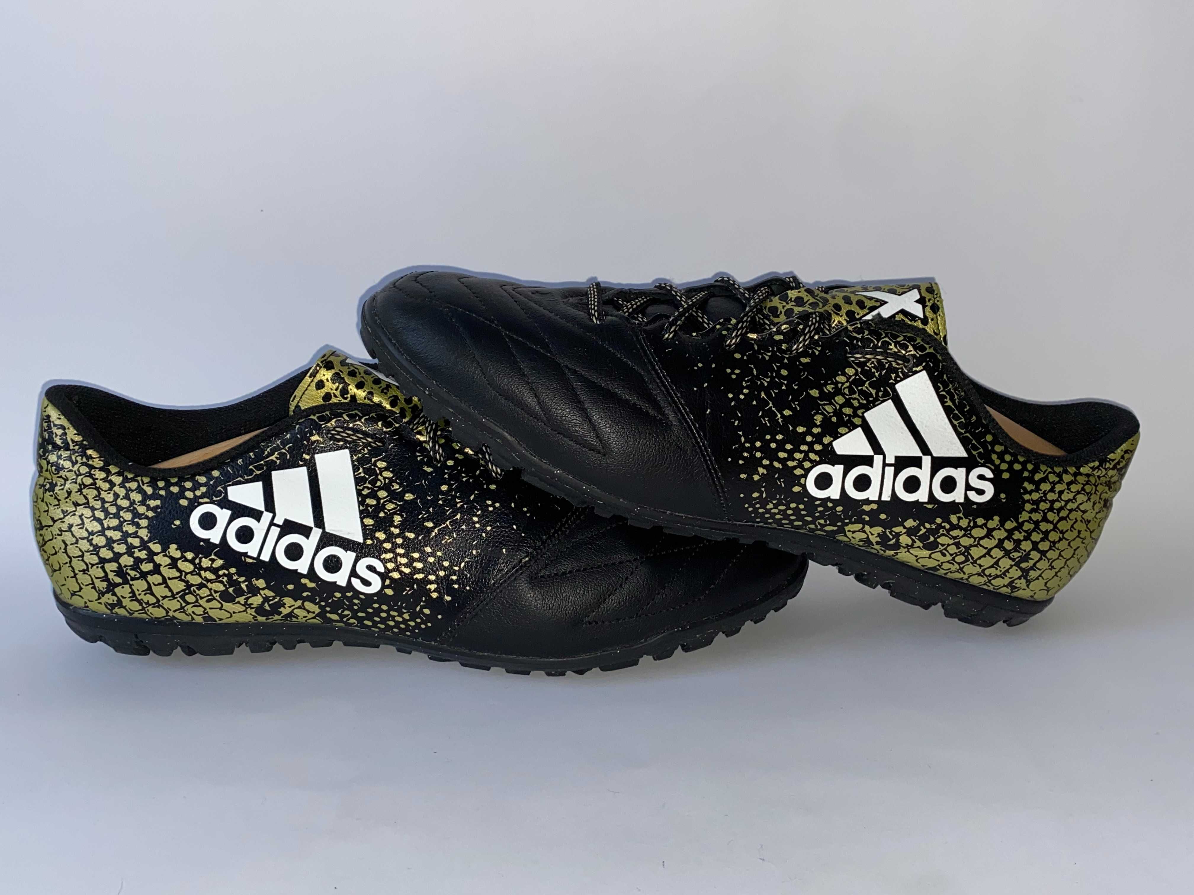 Сороконіжки шкіряні Adidas X 16.3  46 (29,5 см) Оригінал Як нові копки