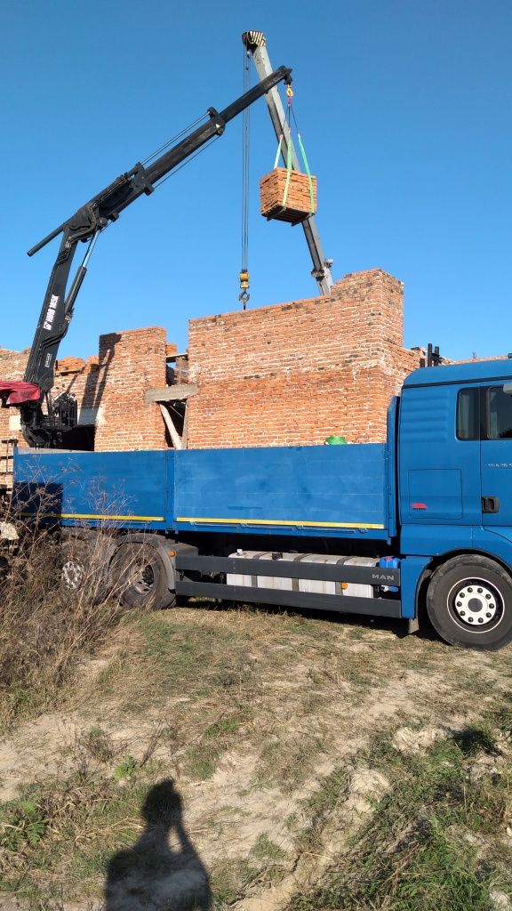 Вантажні перевезення,послуги авто з краном маніпулятором