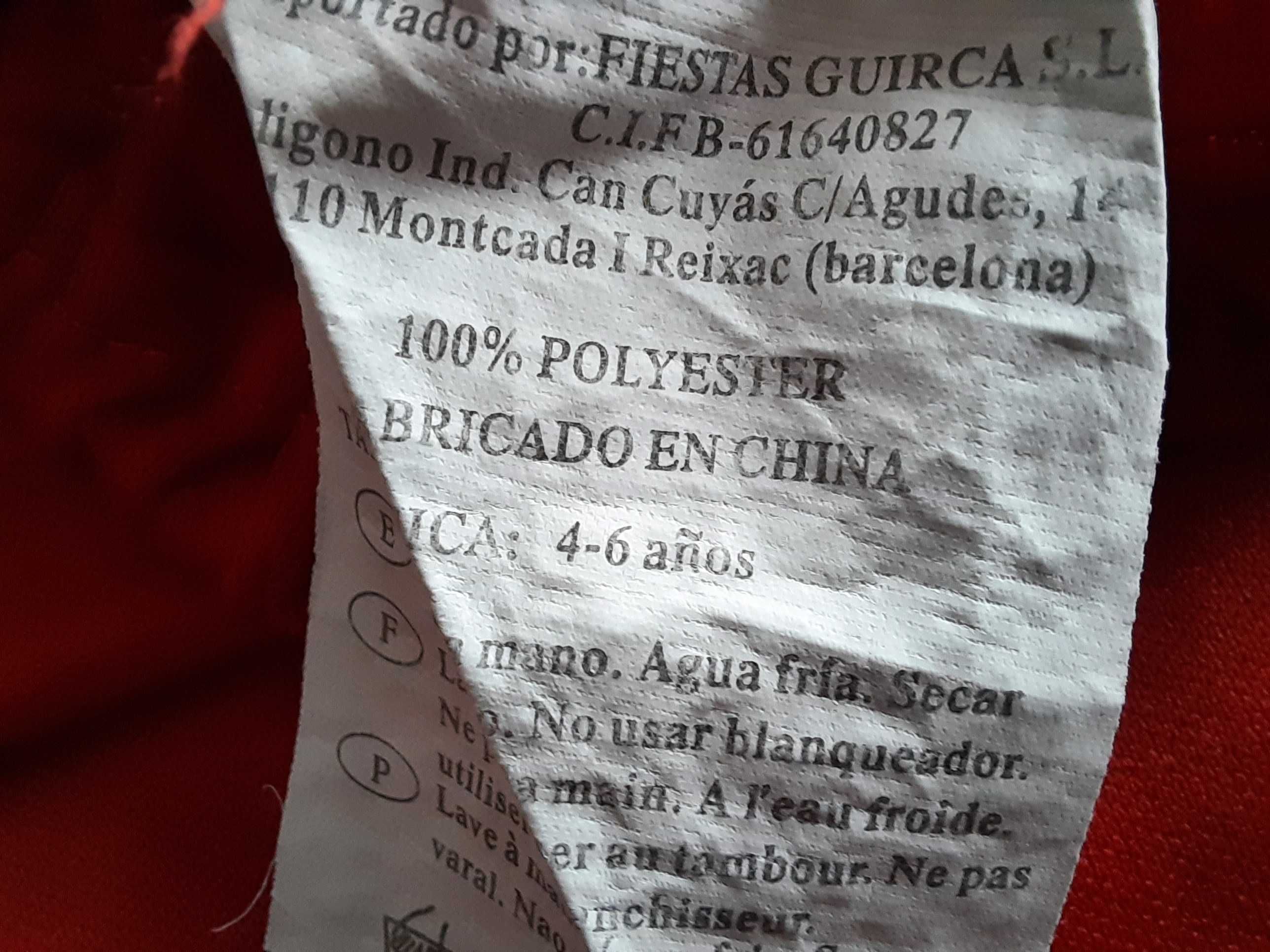 Lote de fatos para Carnaval e Halloween para criança