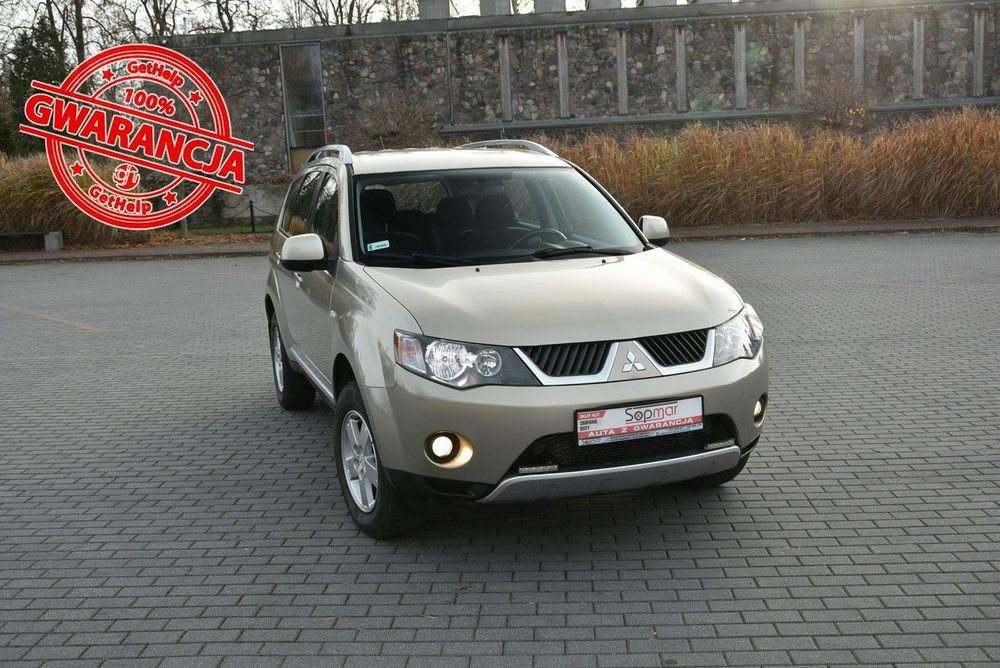 Mitsubishi Outlander AWD 2.0DiD 140KM Manual 2007r. Polski SALON 4x4 Tempomat niski przebie