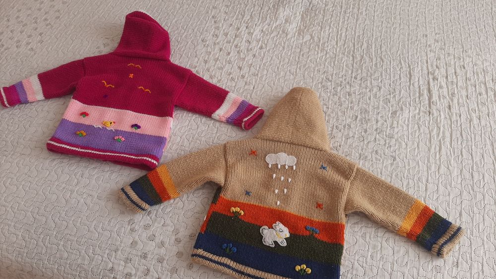 Sweterki peruwiańskie 2-3 lata