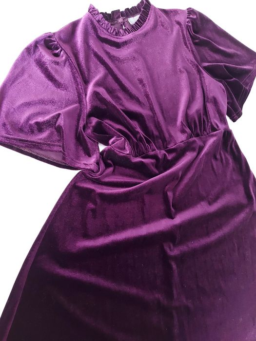 Welurowa sukienka Velvet aksamitna r.L/XL