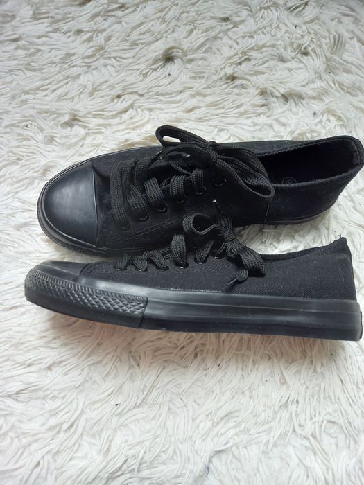 Trampki czarne  converse rozmiar 36