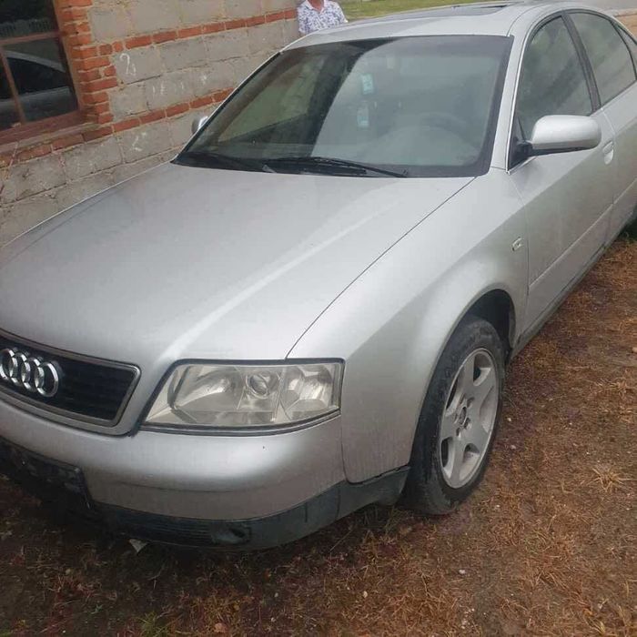 Audi A6 C5 2.5 tdi 150KM sedan kolor srebrny przeznaczony na części