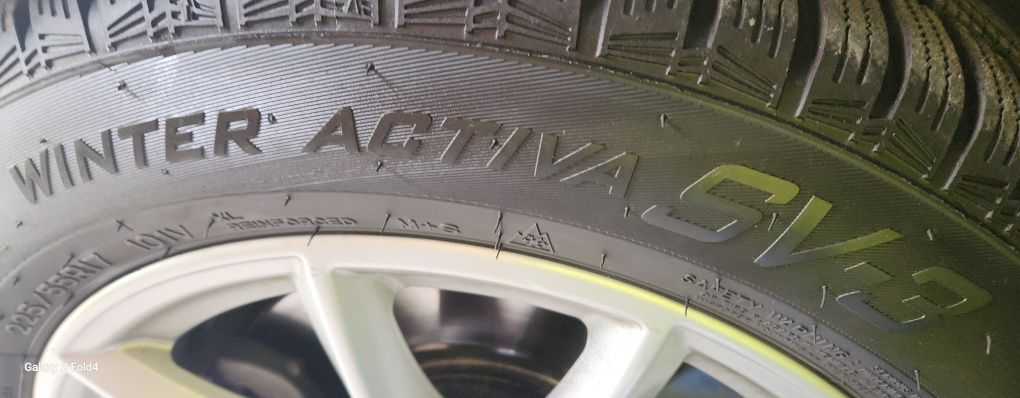 Felgi  r 17 bmw x1 f48 +opony zimowe