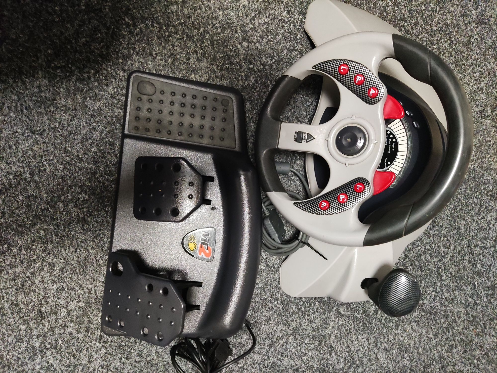 kierownica Mad Catz MC2 Racing Steering Wheel PS1/PS2 PlayStation