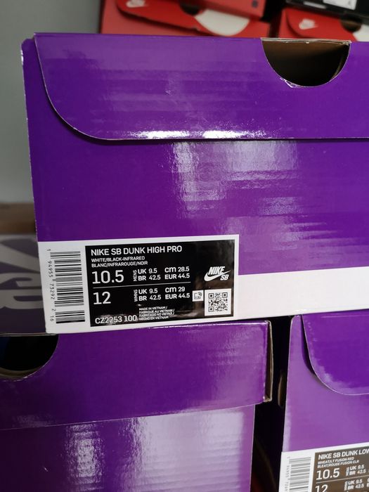 Nike SB Dunk High Pro TV Signal US10.5/EU44.5