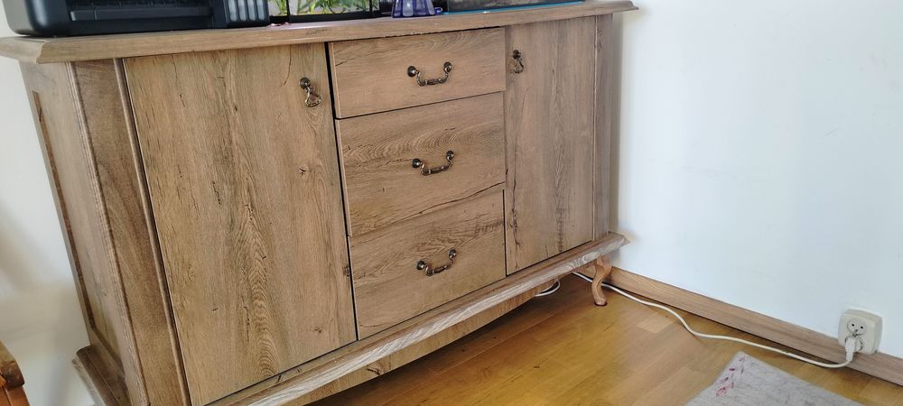 Komoda klasyczna, komoda długa ,szafa 105 cm Ludwik komplet mebli