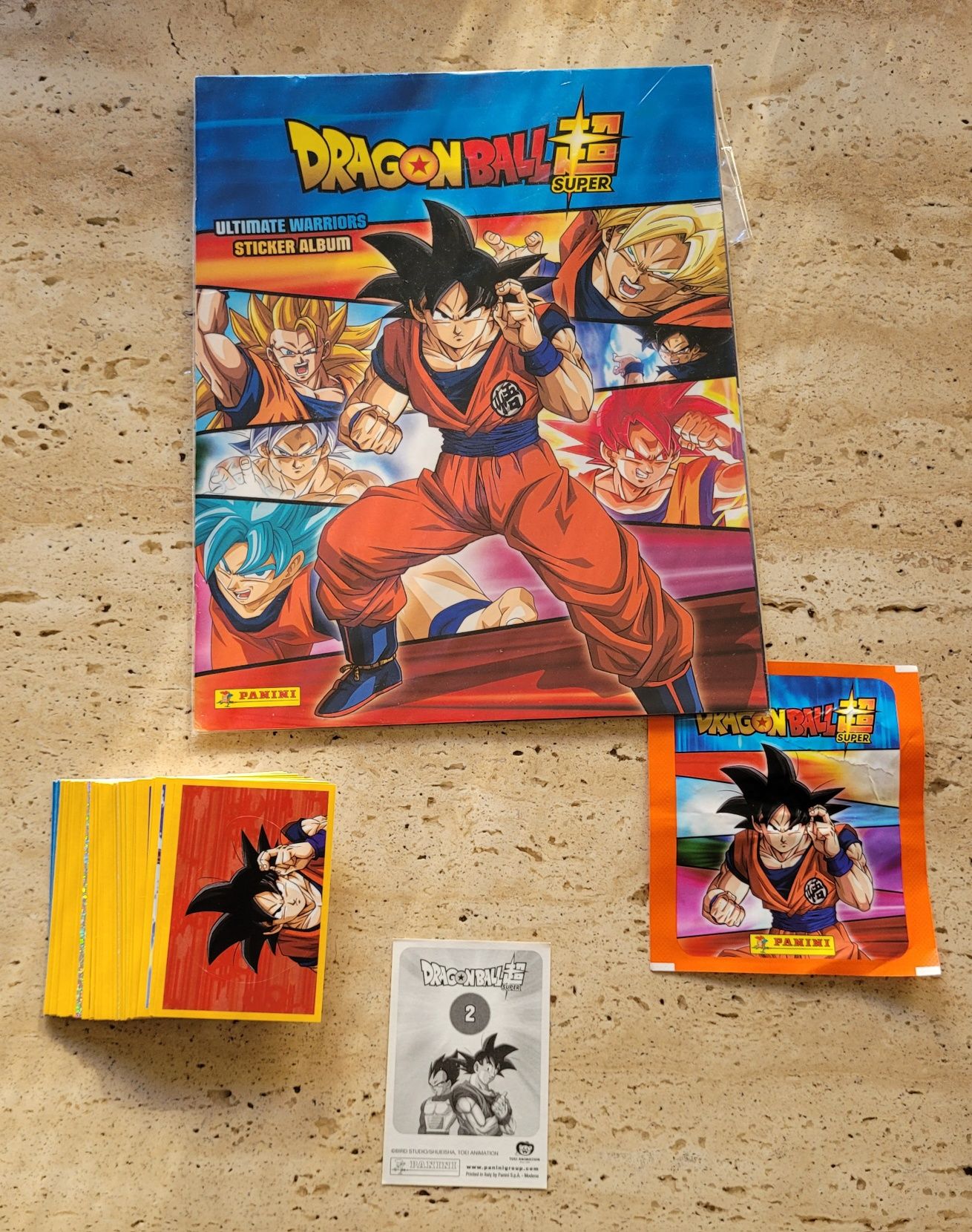 Dragon Ball cromos e cards Panini