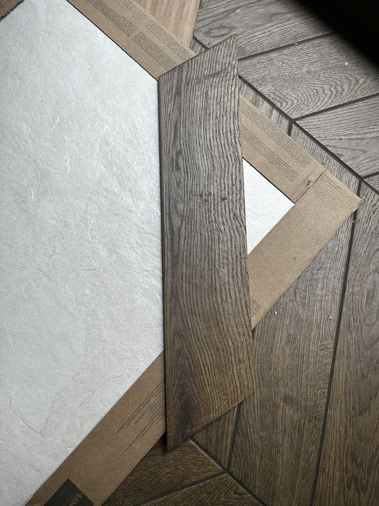 Płytki Marazzi Chevron jodełka castagno ma8y