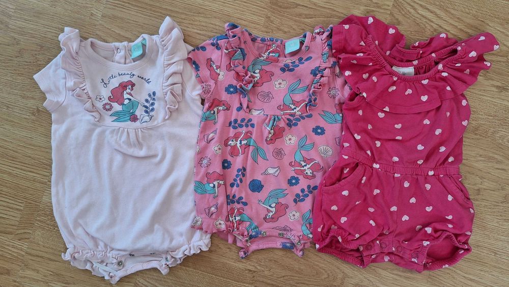 Paka ubranek dla dziewczynki 74