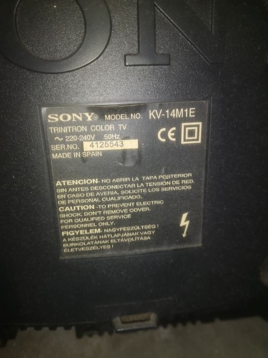TV Sony como nova