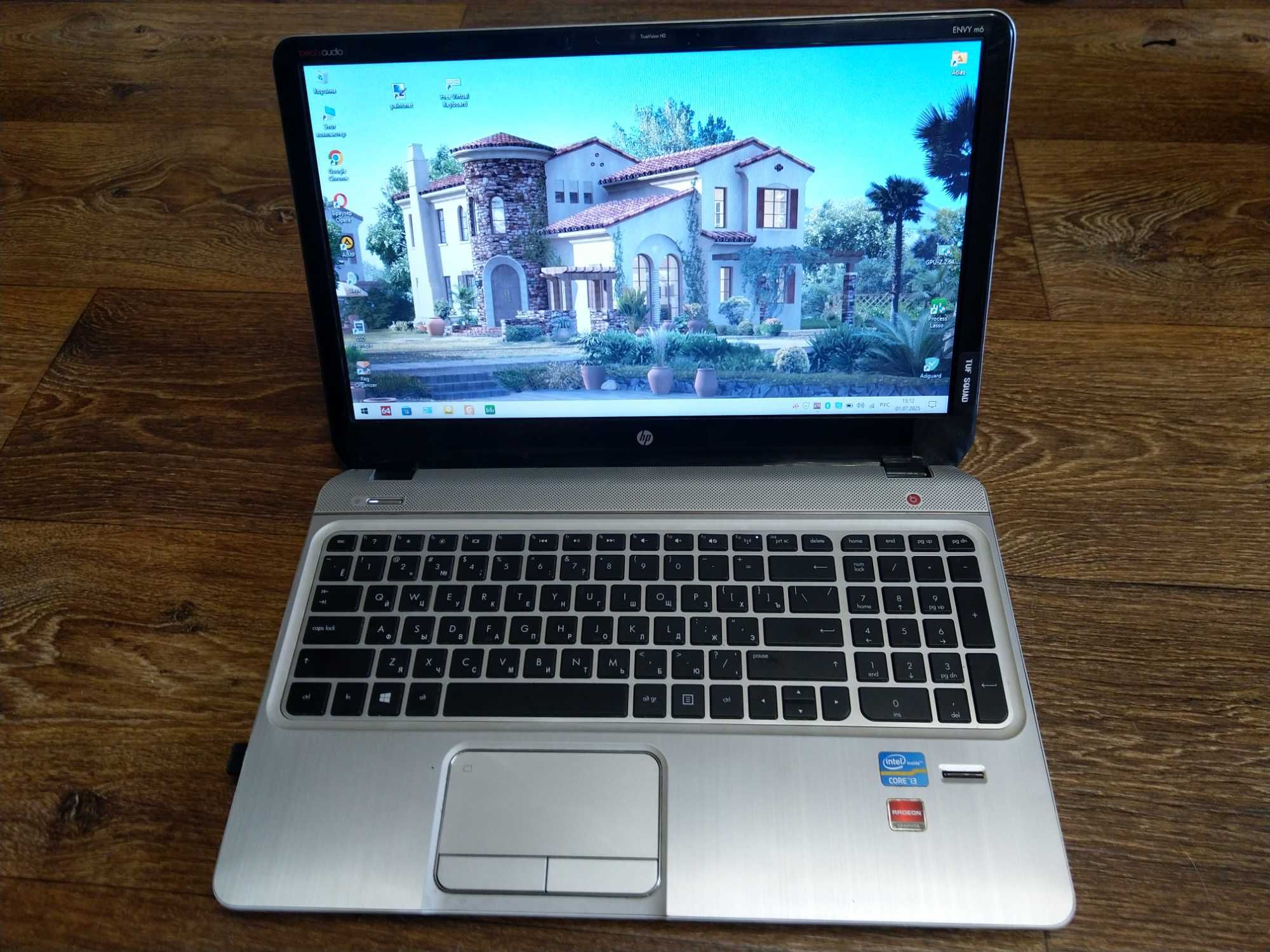 Ноутбук HP ENVY m6-1326er (i3 3110M/DDR3 8GB/SSD 120GB/HD7670M (2GB)
