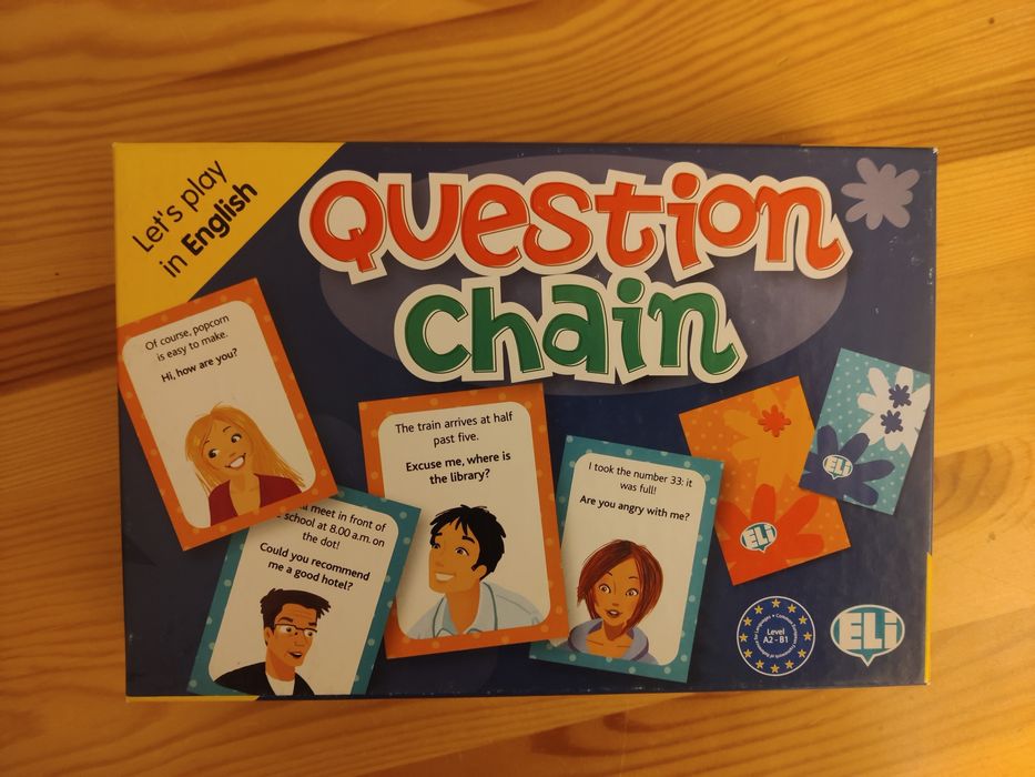 Gra językowa angielski question chain