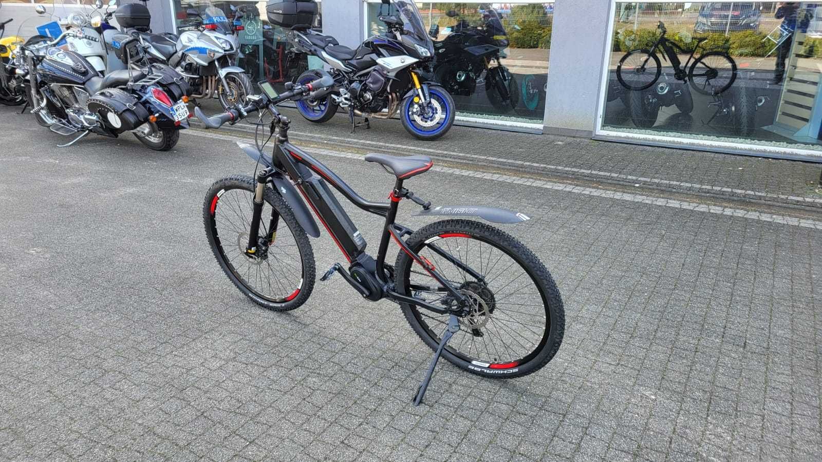 Rower MTB górski elektryczny Ecobike RS19, stan bdb, bogato wyposażony