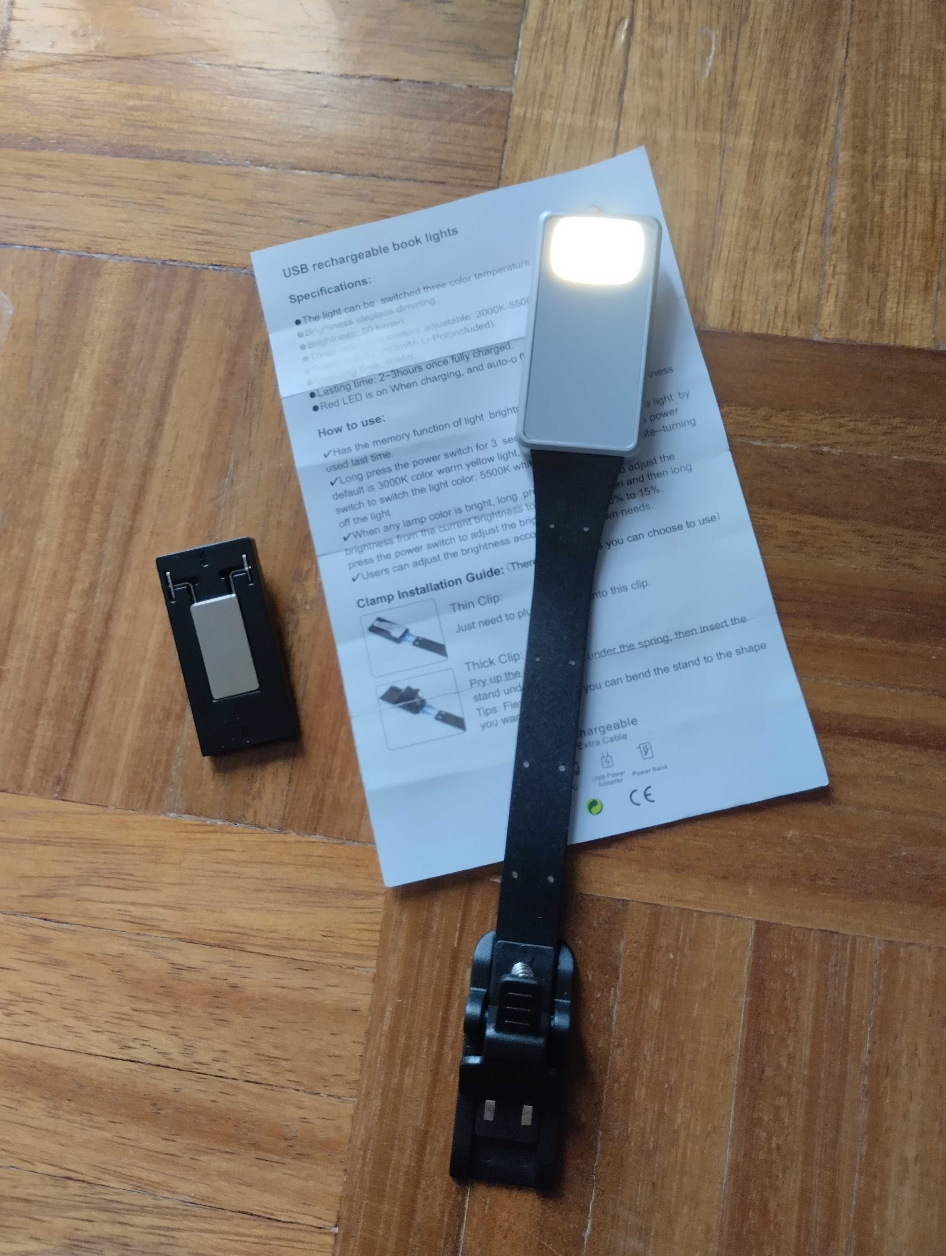 LED USB Recarregável