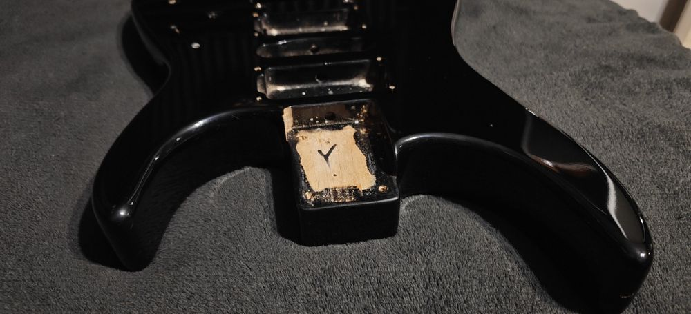 Korpus Gitary Elektrycznej Superstrat Fernandes Japonia Lata 80