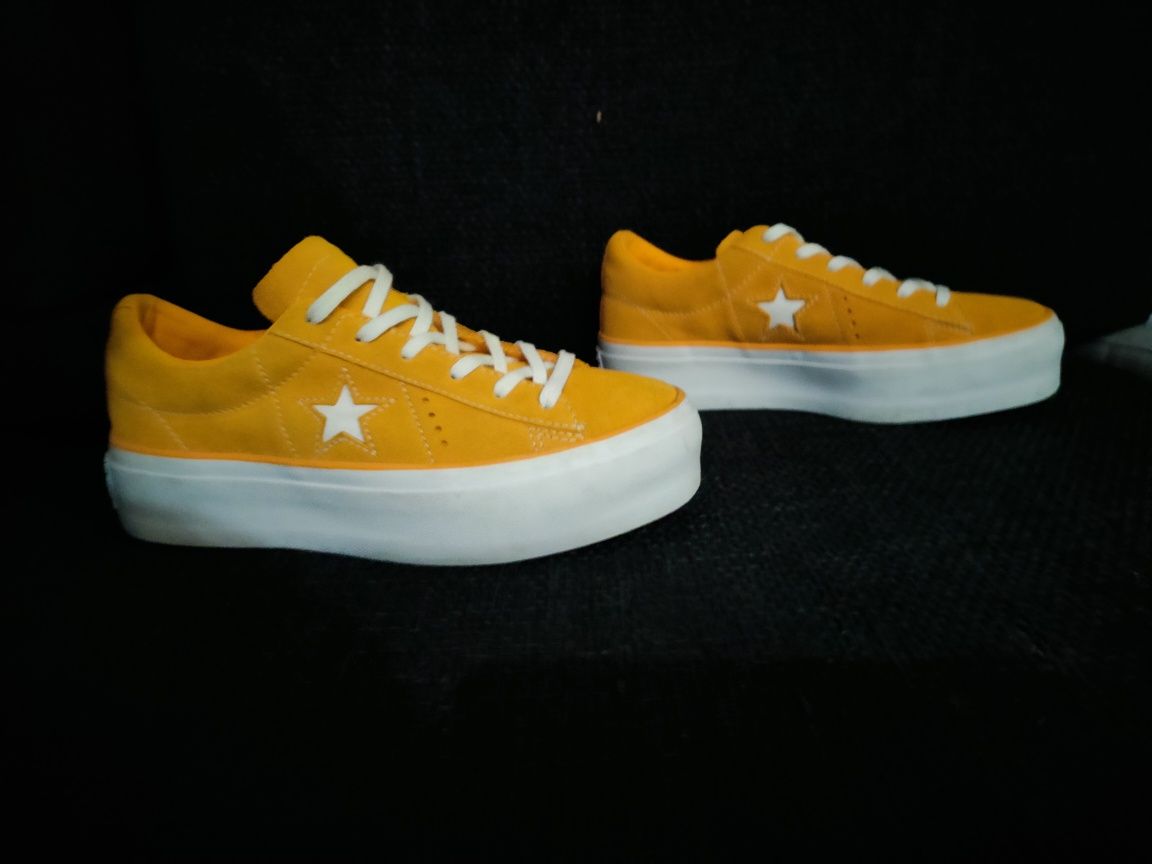 Skórzane trampki Converse 23cm