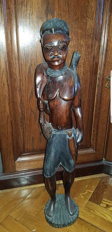 Продам африканского идола из красного дерева