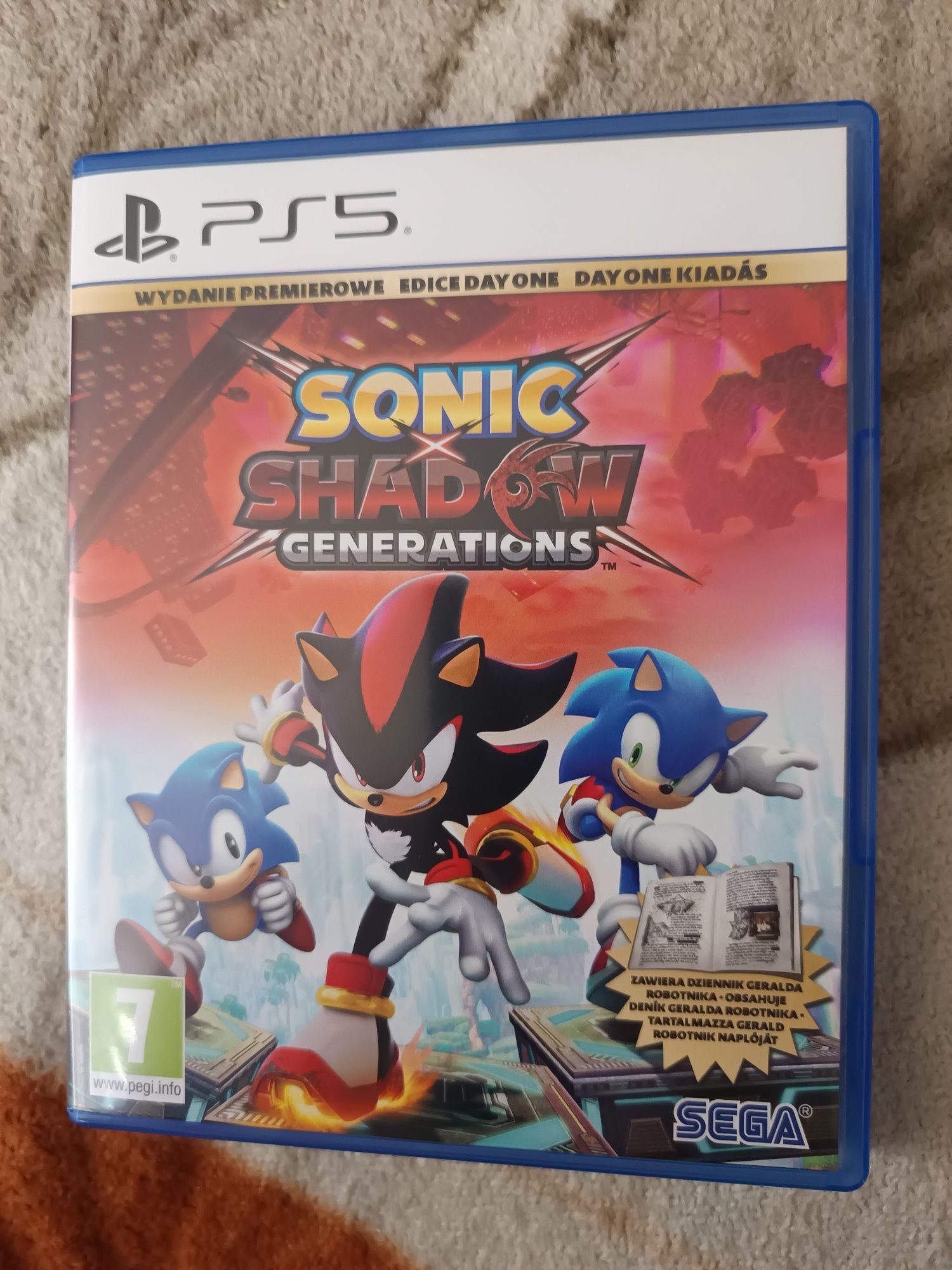 Sonic shadow generations ps5