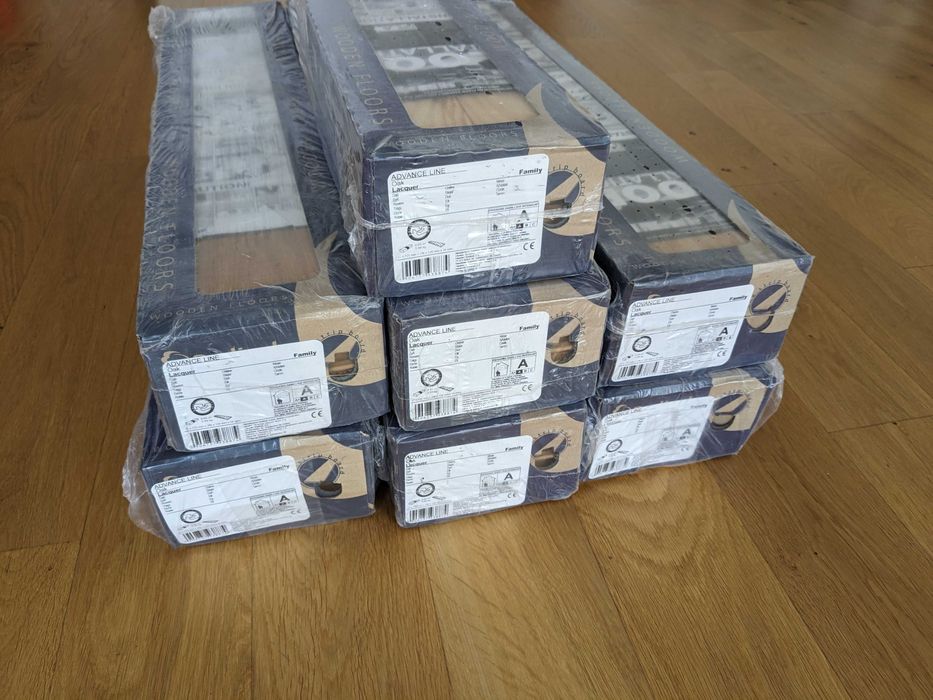 Deska trójwarstwowa Dąb Advance Barlinek - 6 paczek