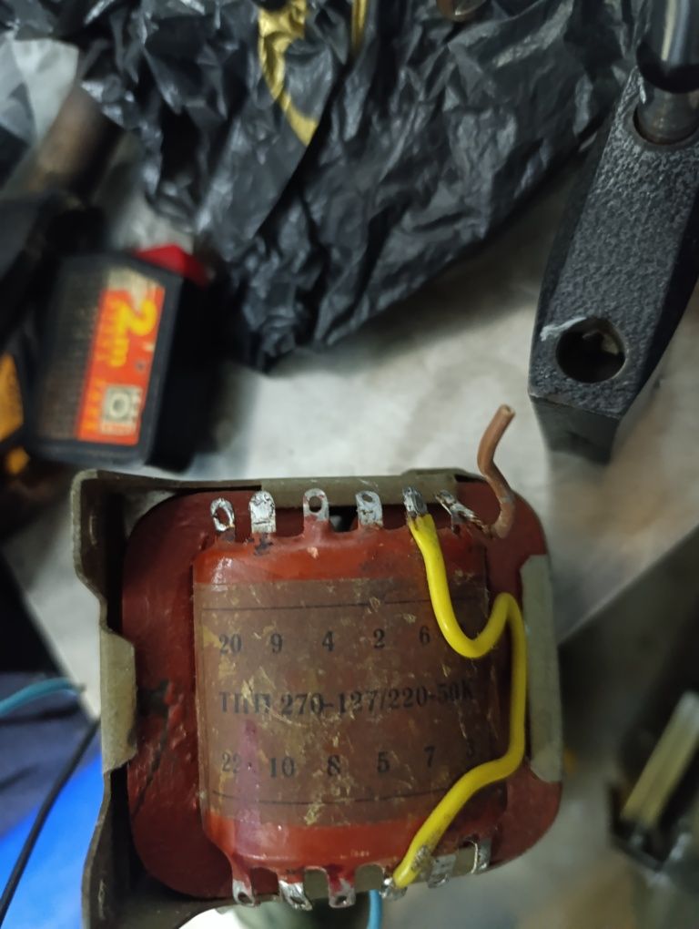 V16916 трансформатор HAHN 230V 2х12В. 220/24v 0.63A. ТПП 270-127/220