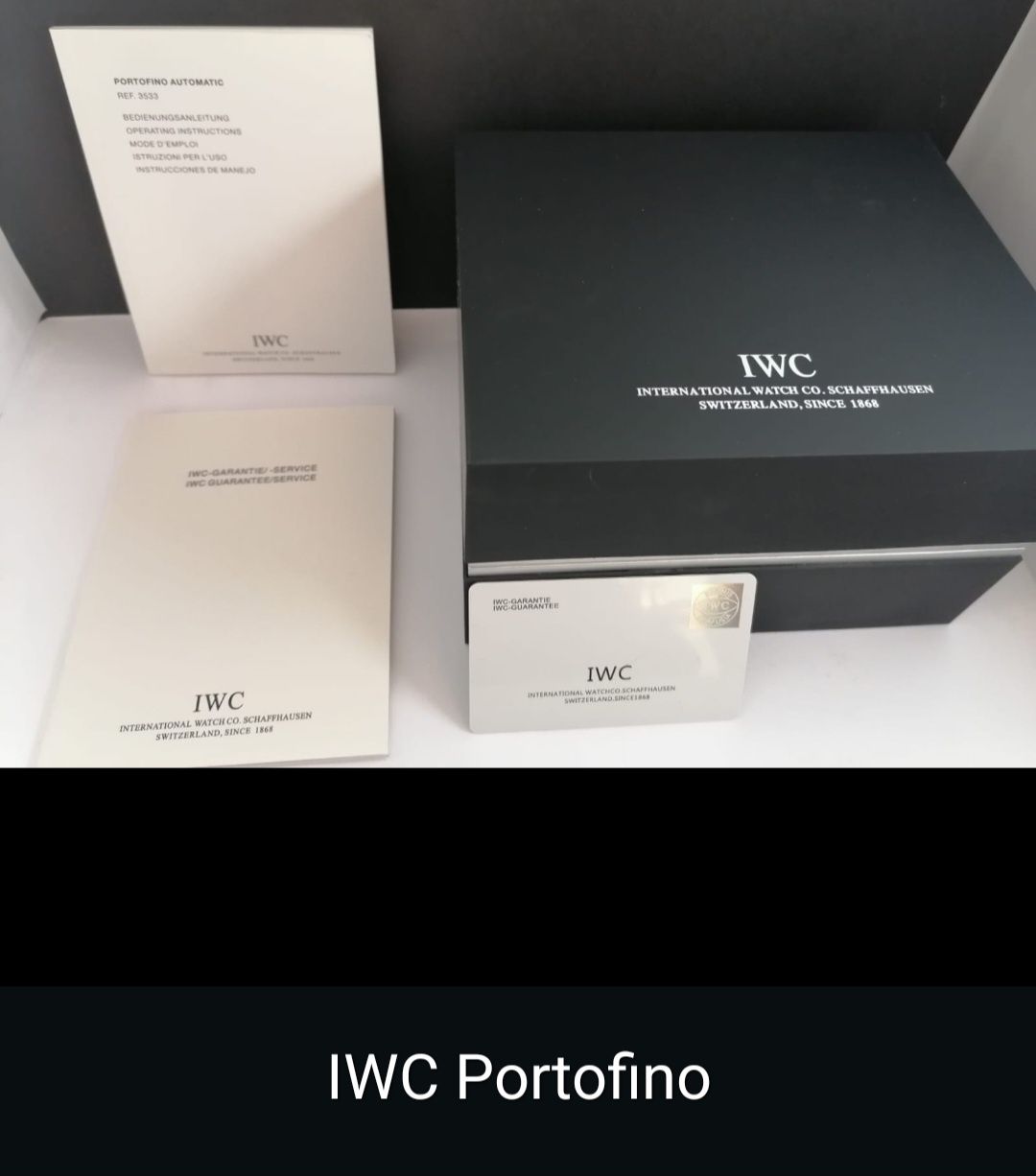 Zegarek Iwc Portofino automatic pudełko Full Set