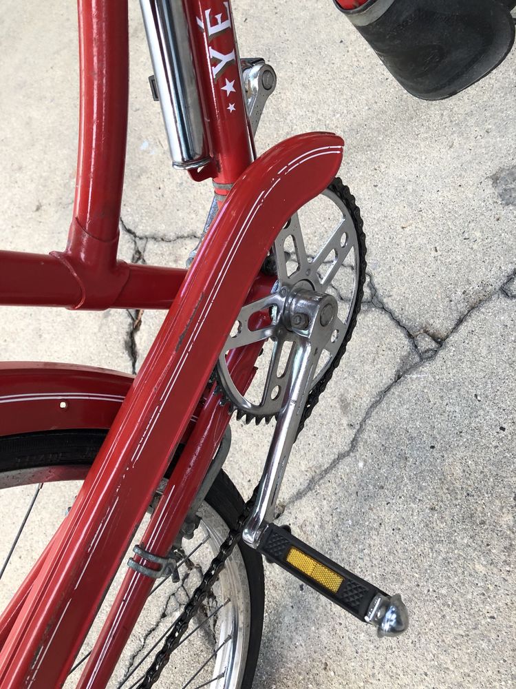 Bicicleta antigas pasteleira