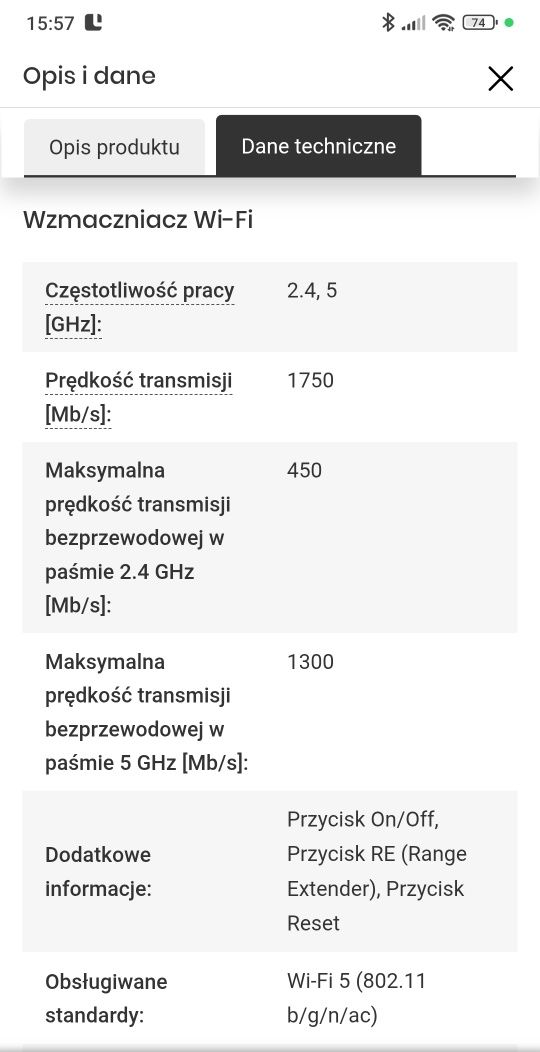 Wzmacniacz sygnału wifi