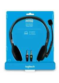 Навушники (комп'ютерна гарнітура) Logitech Stereo Headset H110