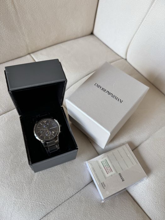 Годинник чоловічий emporio armani ar11361 та ar11215