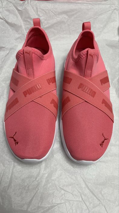 Кросівки жіночі puma wired run slip-on ps  рожевого кольору