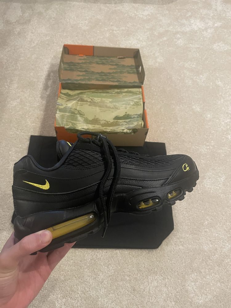 nike air max 95 corteiz honey black
