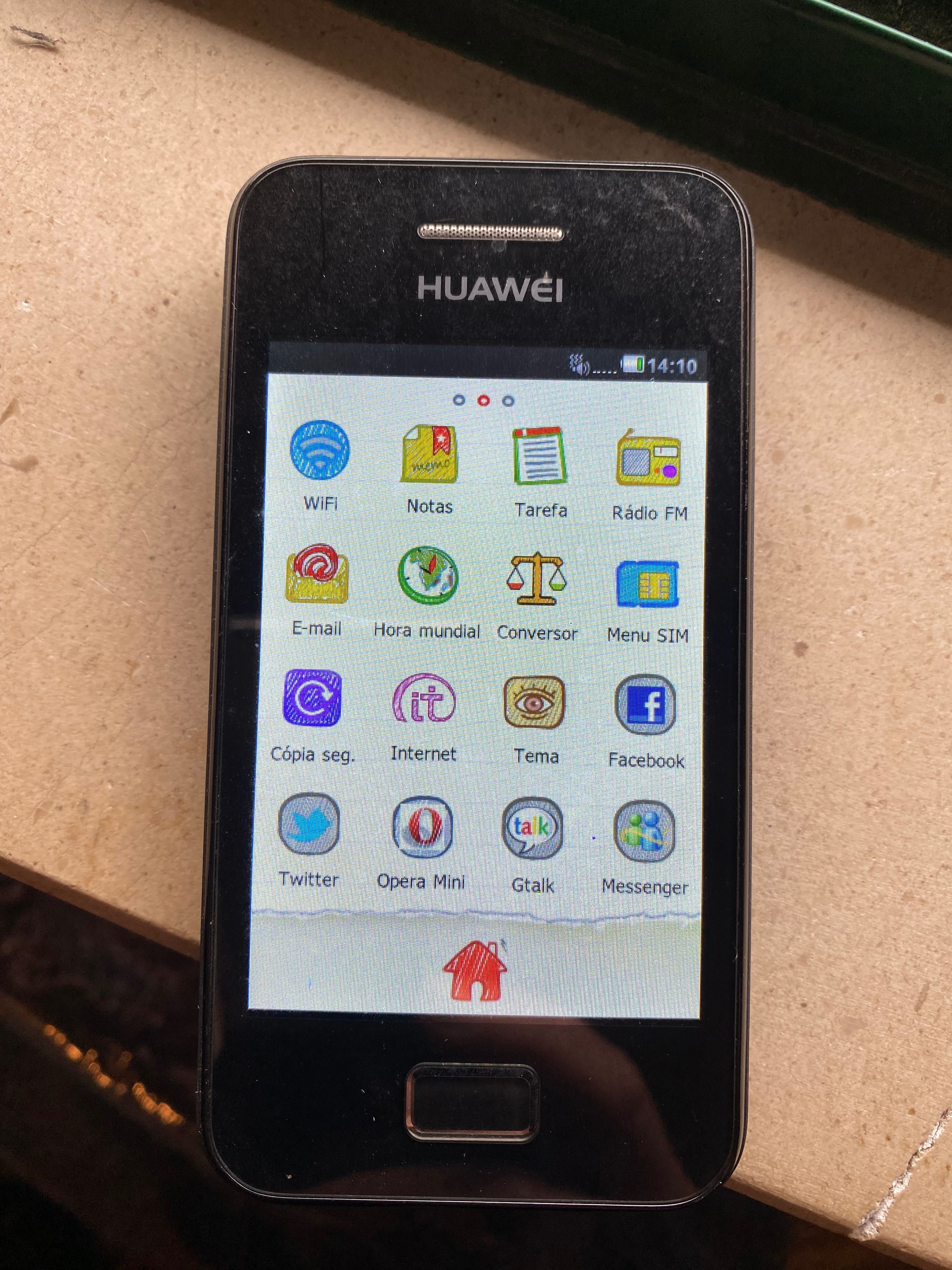 Telemóvel huawei para desocupar