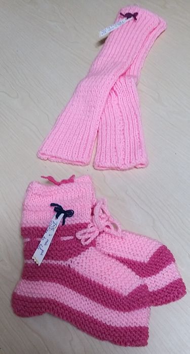 Botas e Caneleiras para Dormir.