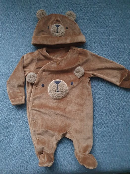 Miś pajac kombinezon