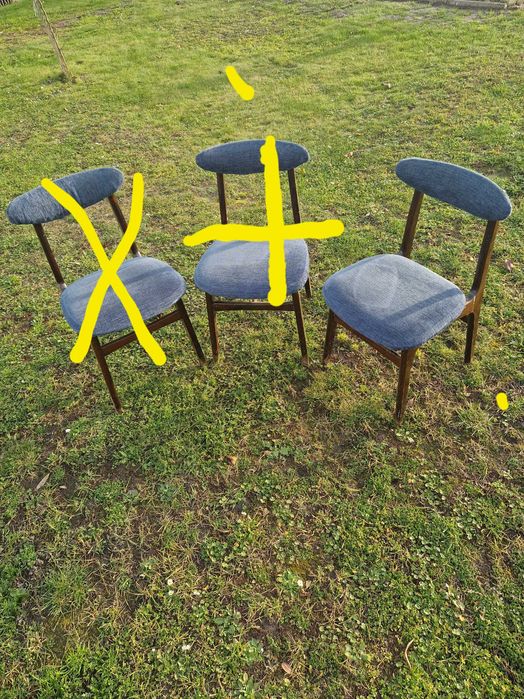 Krzesło drewniane Hałas 200-190 PRL retro do renowacji
145 zł