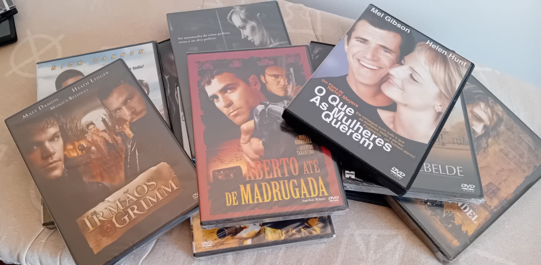 10 Filmes em CD novos