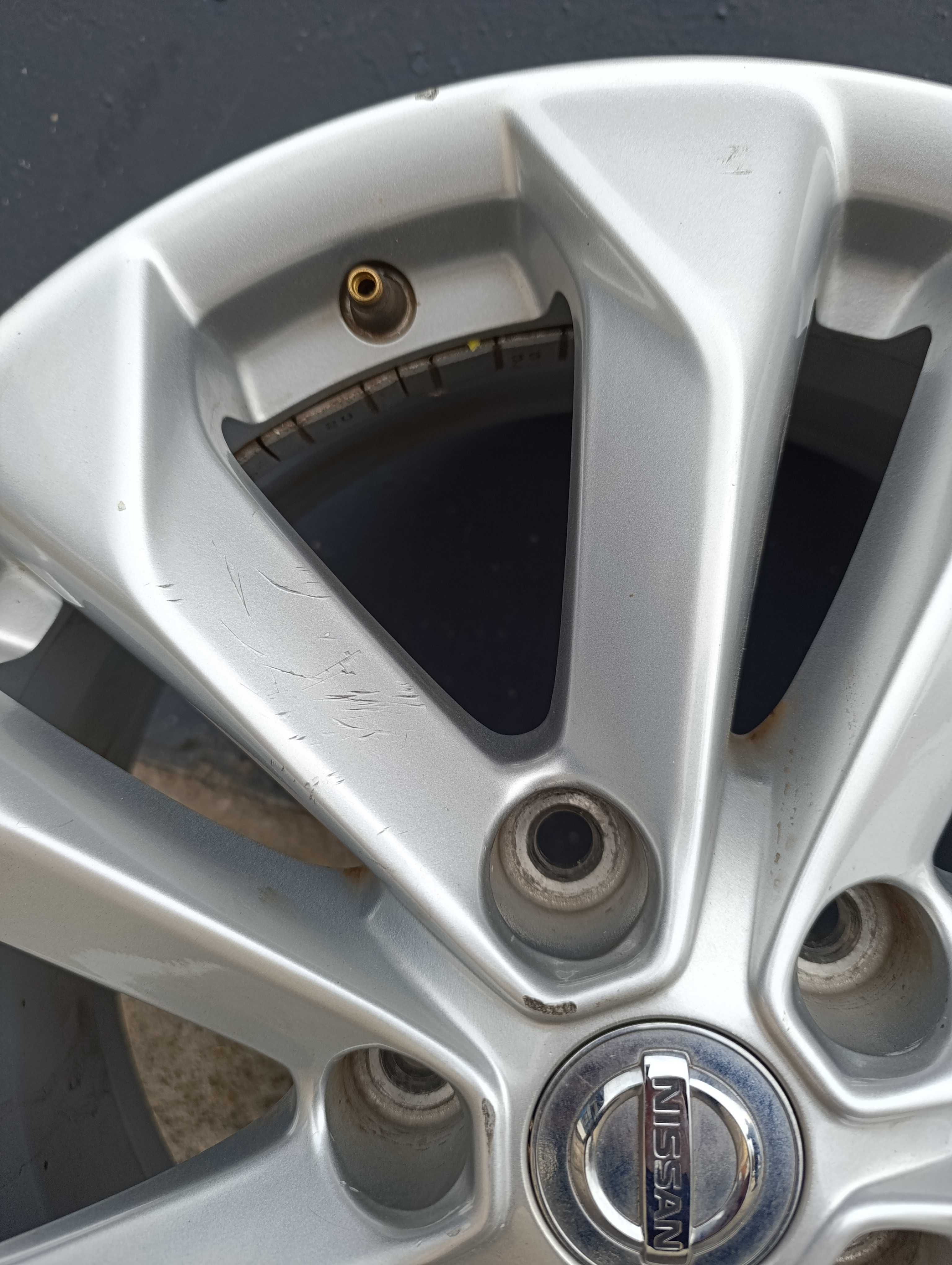 Felgi aluminiowe 17" NISSAN Juke, Qashqai 7J ET45 5x114,3 66,1