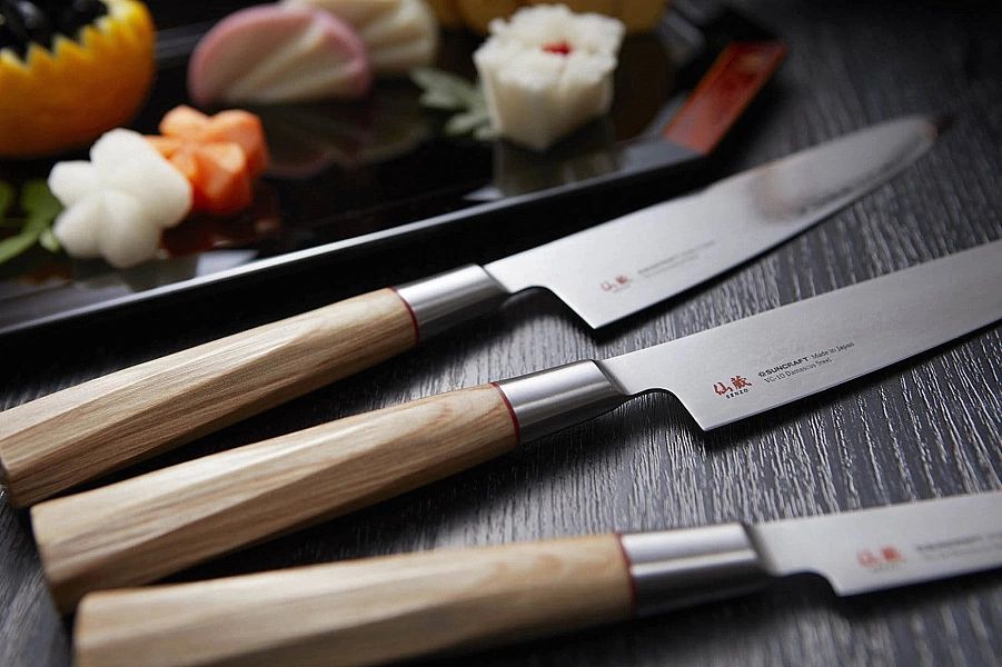 Nóż kuchenny Suncraft SENZO TWISTED OCTAGON Chef 200 mm [TO-05]